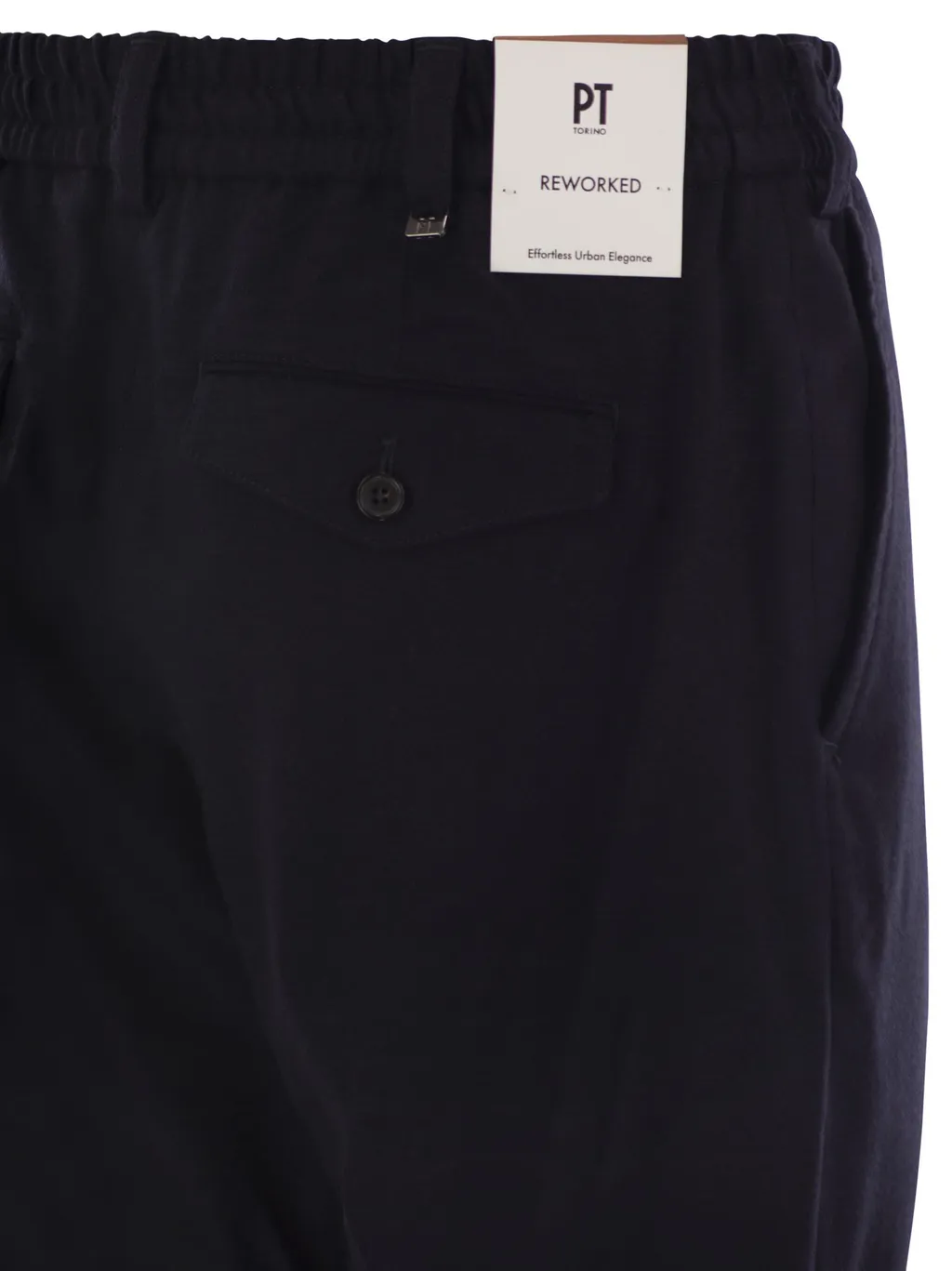 Elastic Waistband Trousers