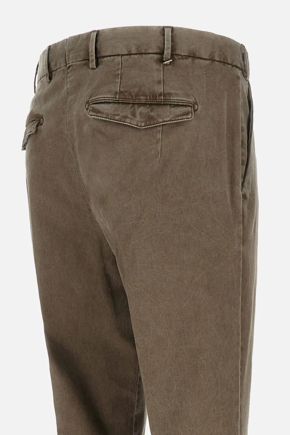 Straight-Leg Casual Pants