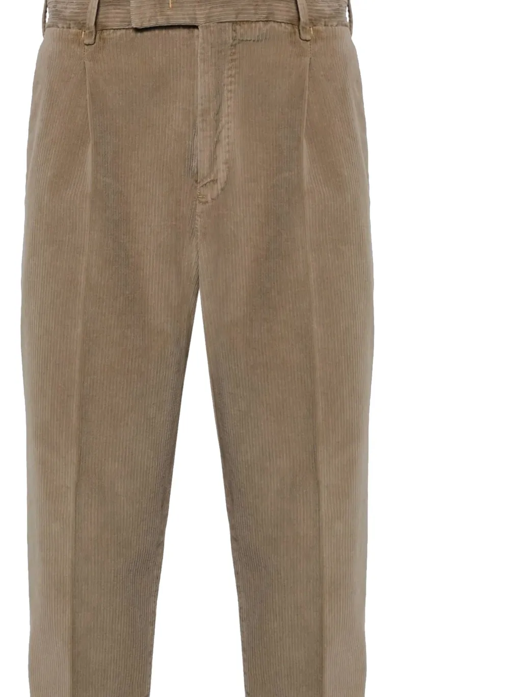 Stitched Turn-Up Pants