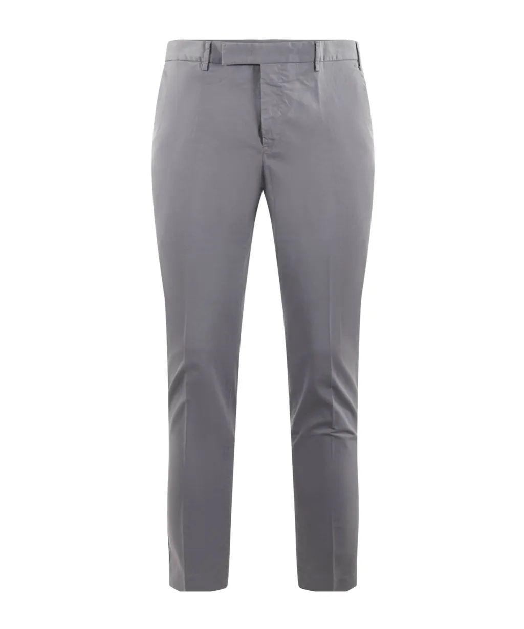 Pleated Zipper Casual Pants