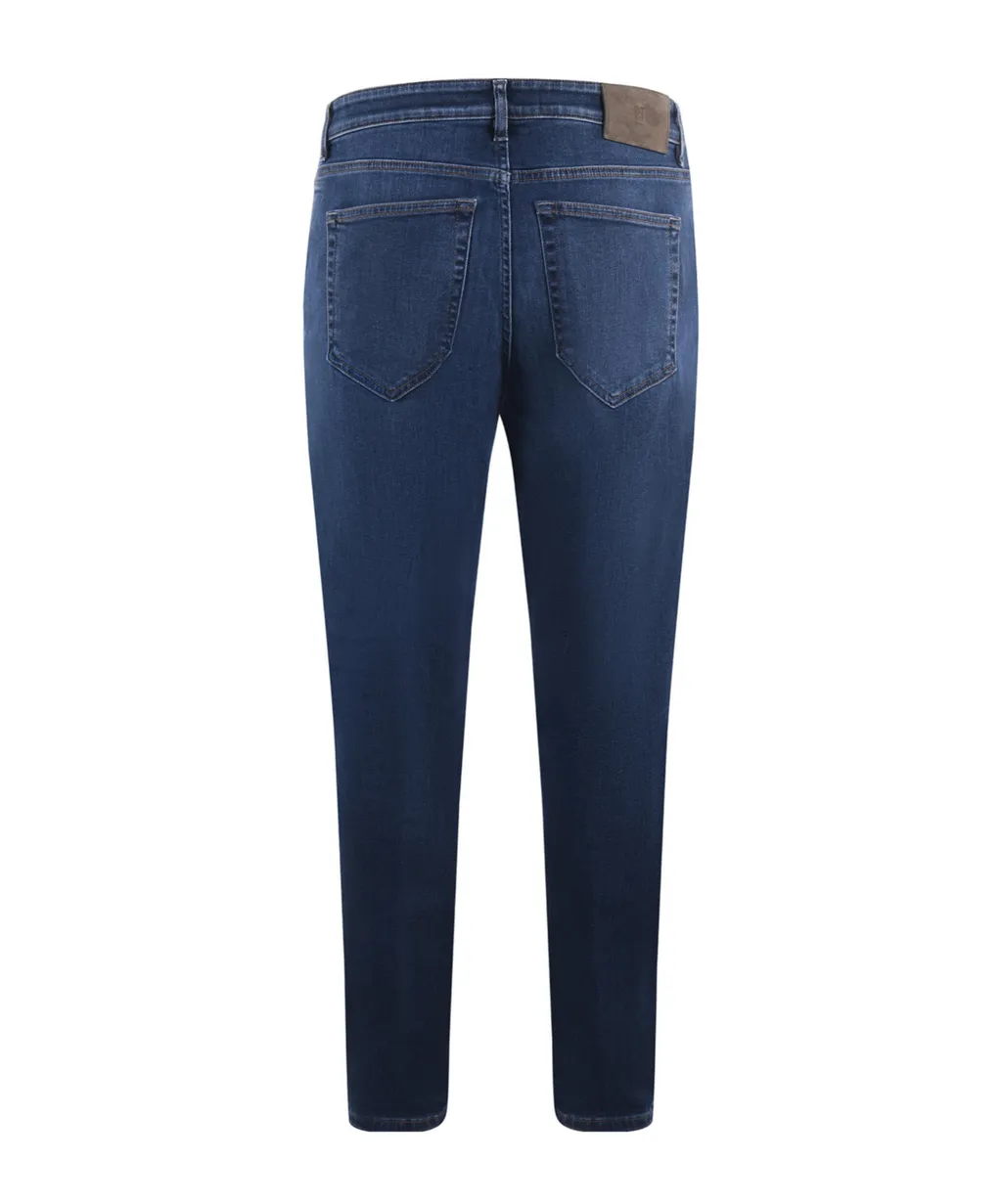 Denim Straight-Leg Jeans