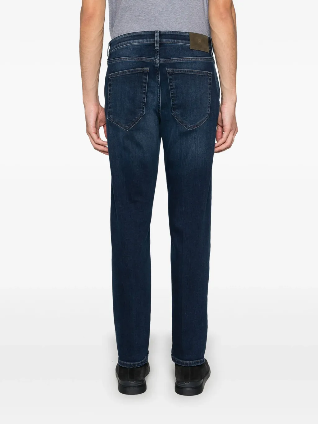 Denim Straight-Leg Jeans