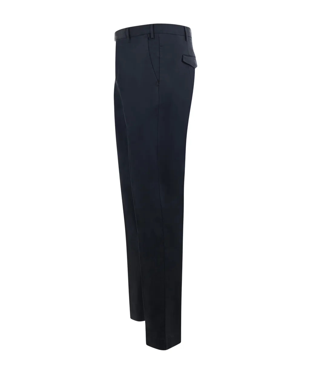 Pleated Zipper Casual Pants