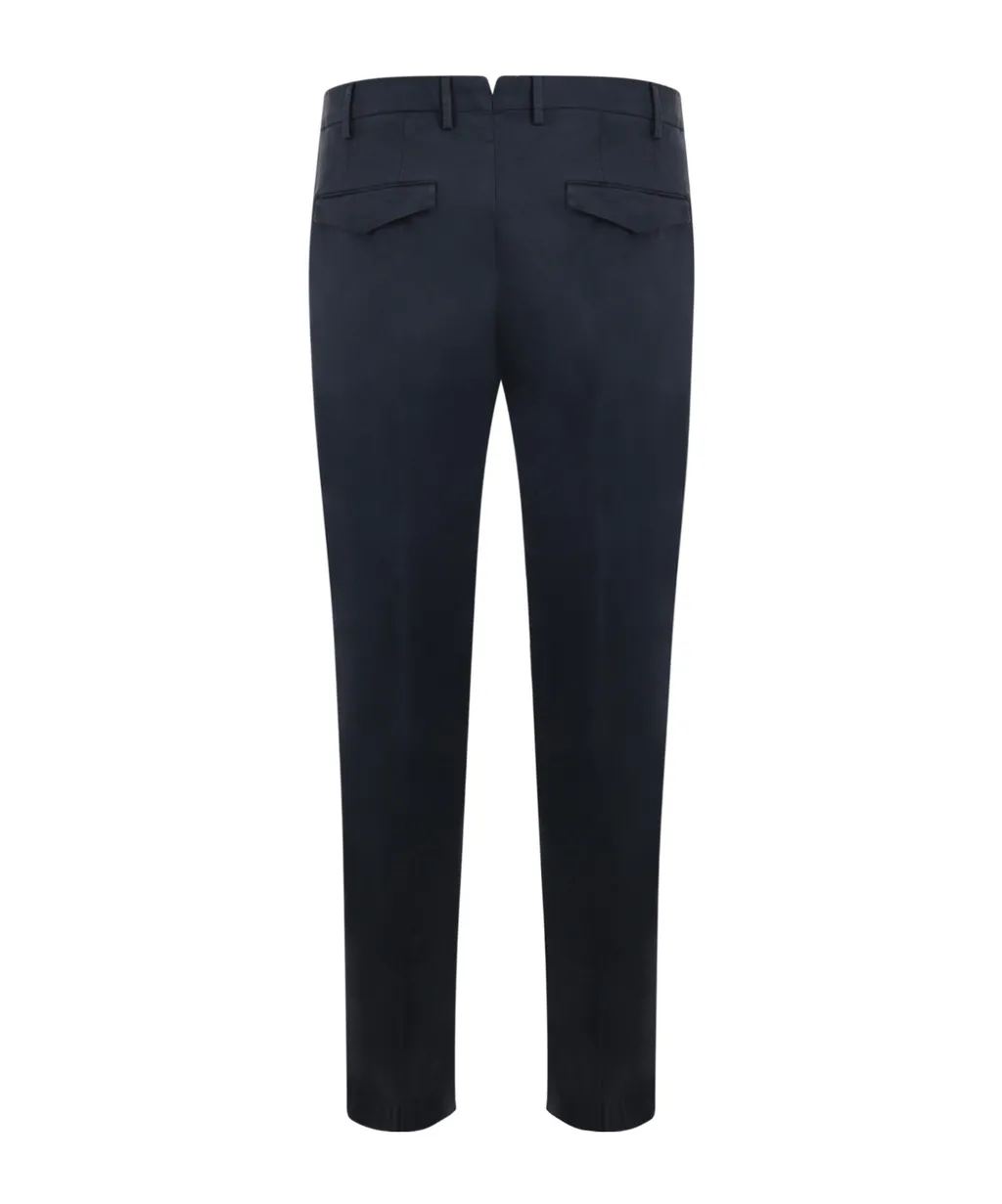 Pleated Zipper Casual Pants