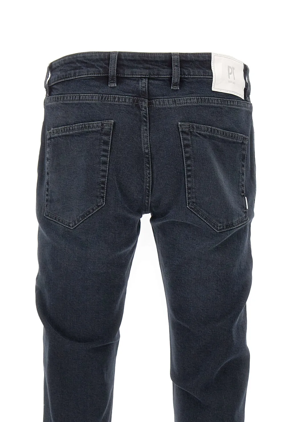 Logo-Patch Skinny Jeans