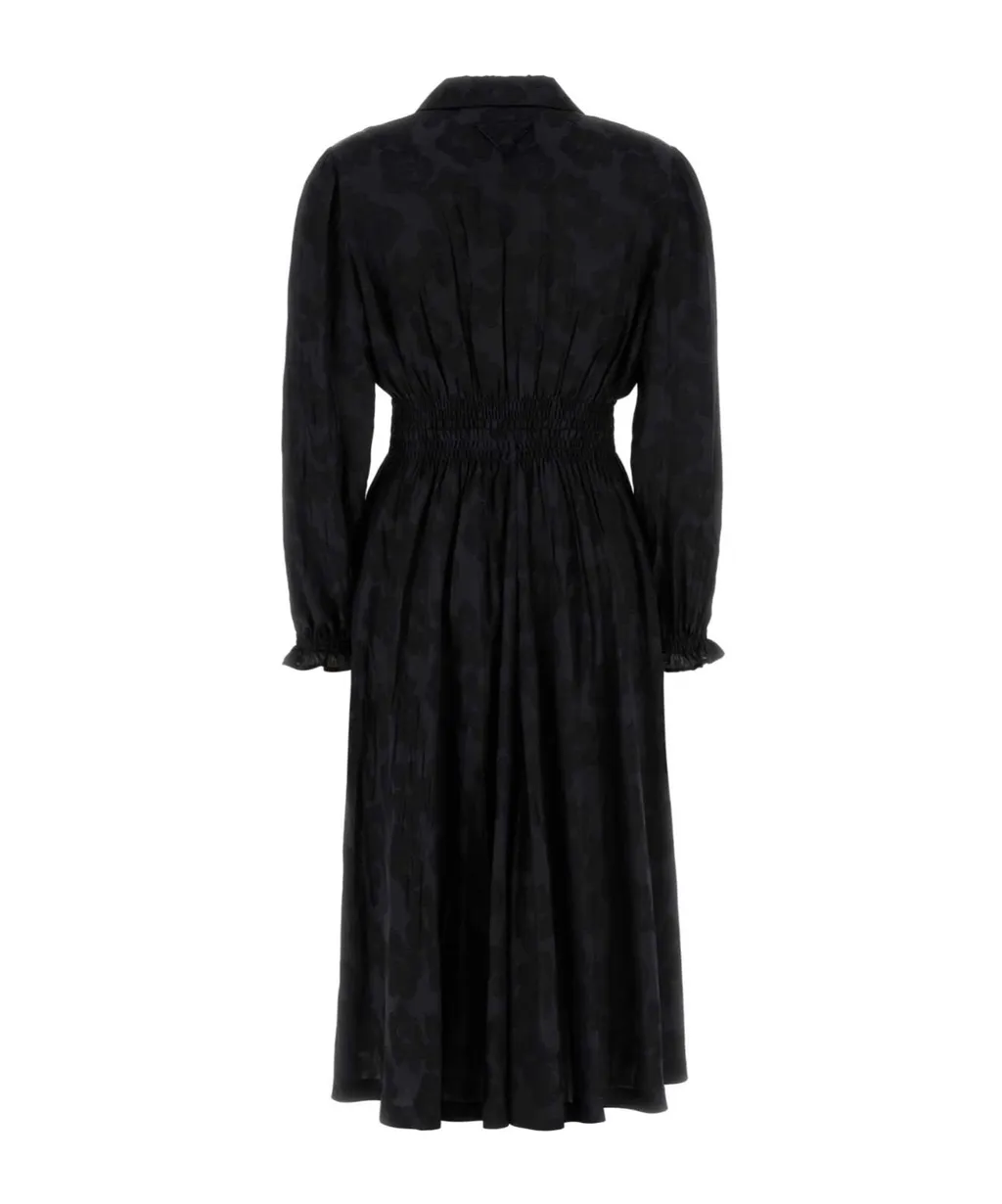 Long Sleeved Zipped Dress