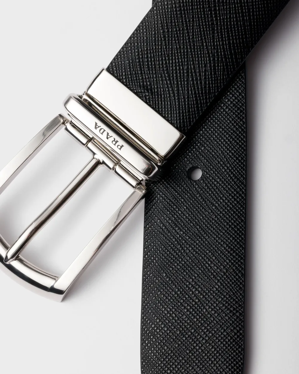 Reversible Saffiano Leather Belt