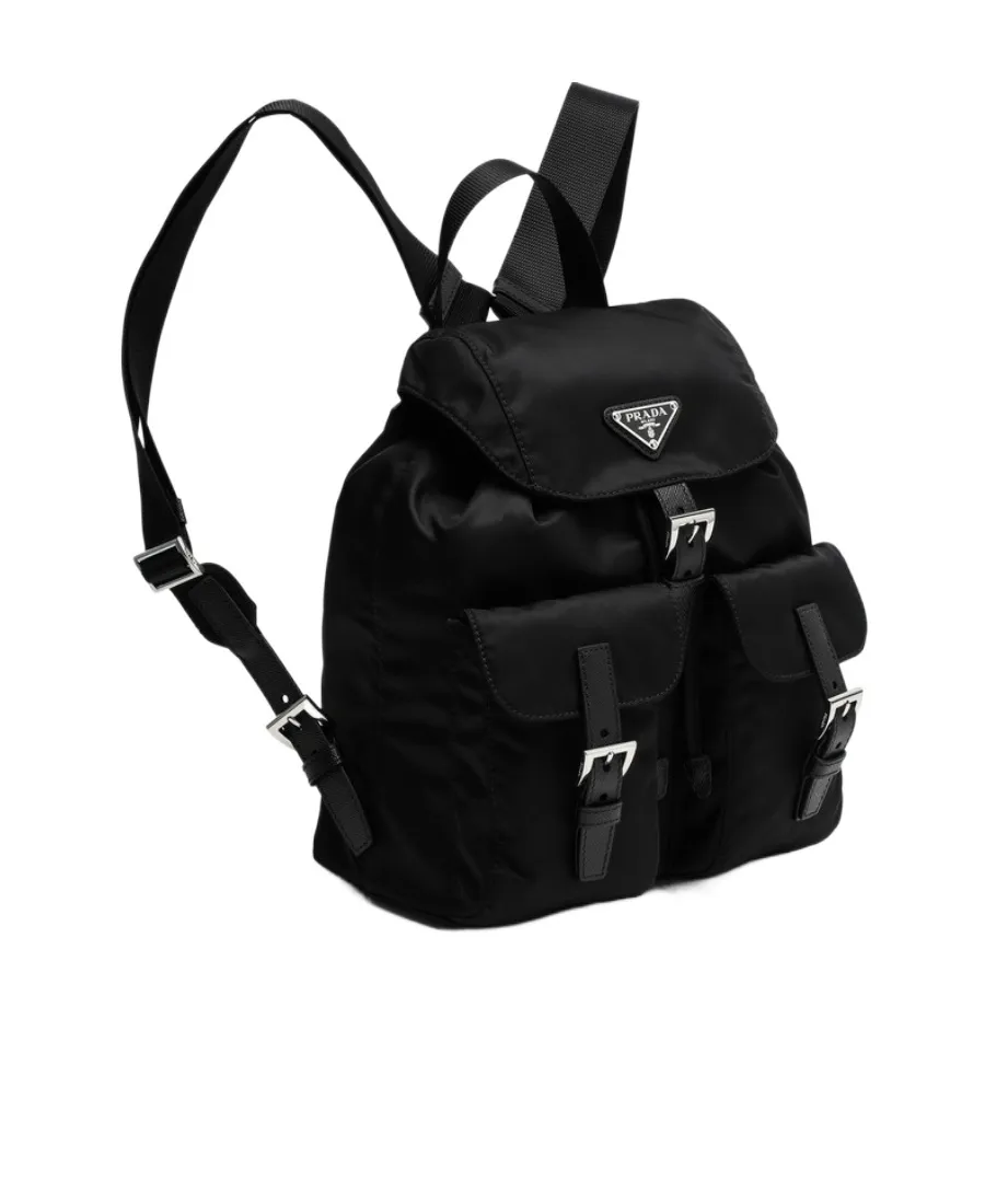 Black Logo Backpack