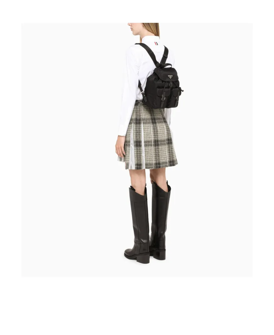 Black Logo Backpack
