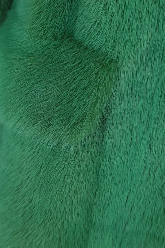 Long-Sleeved Fur Coat