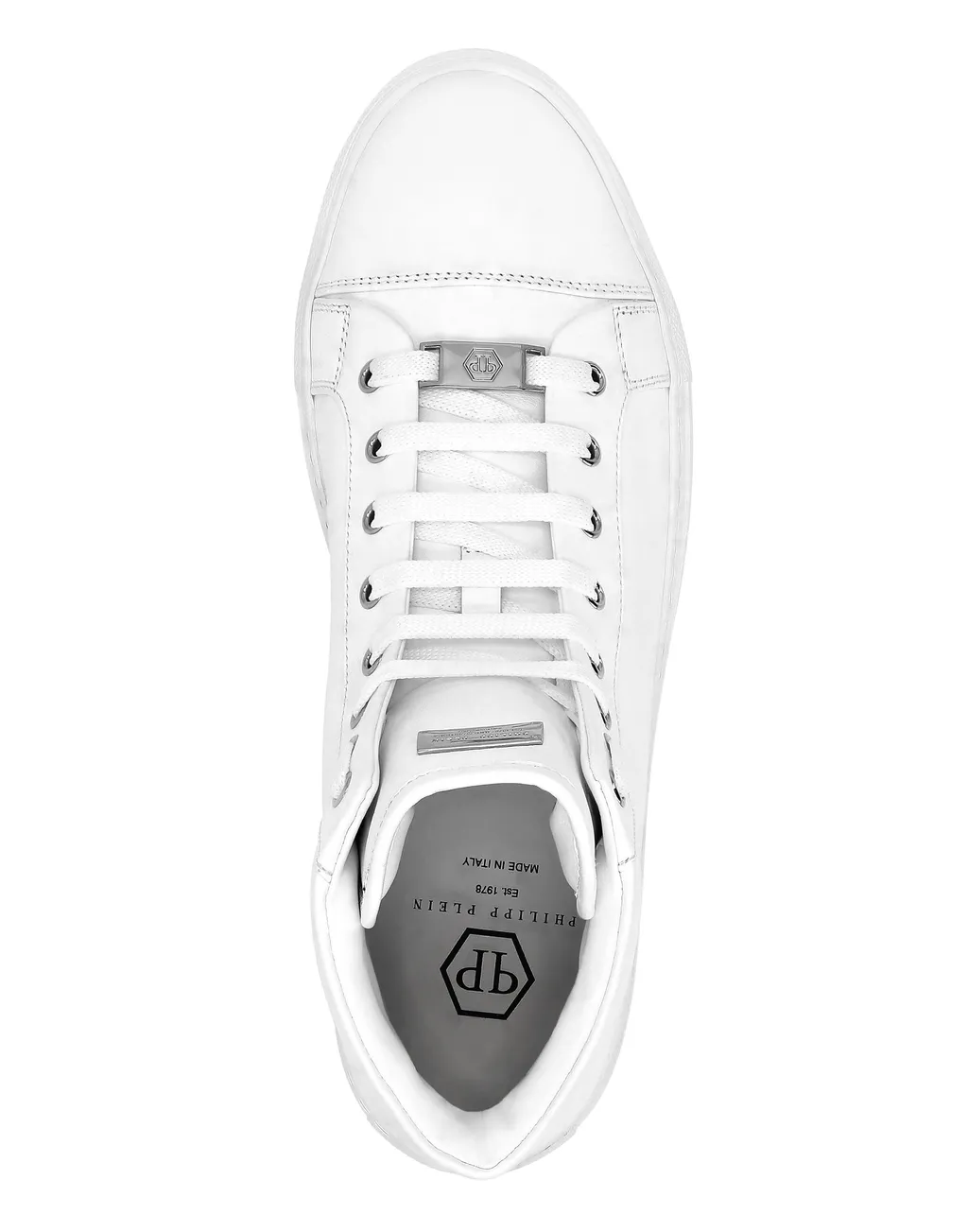 Logo Details High-Top Casual Sneakers