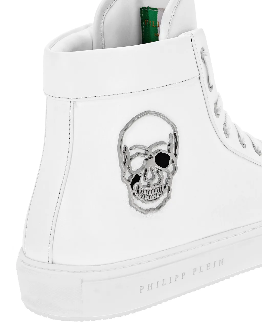 Logo Details High-Top Casual Sneakers