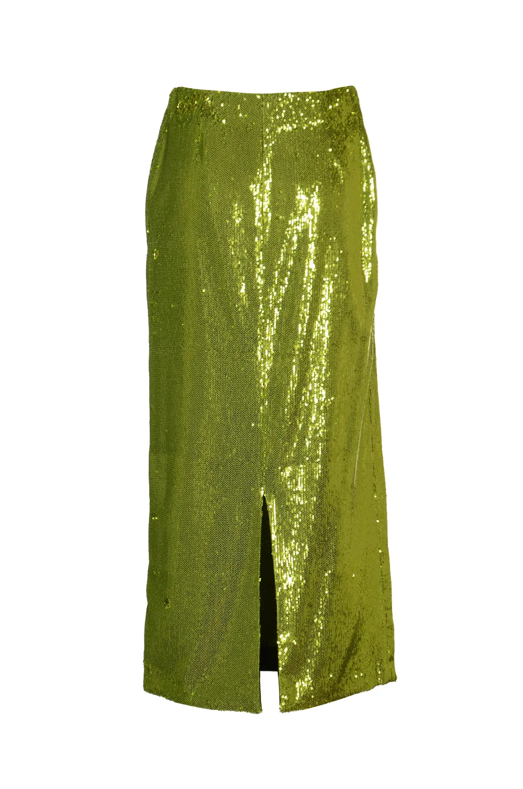 Sequined Straight Hem Skirt
