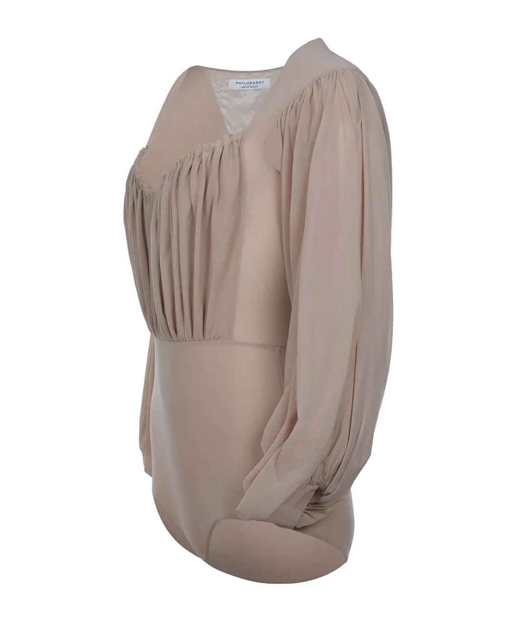 Long-Sleeved Jumpsuit