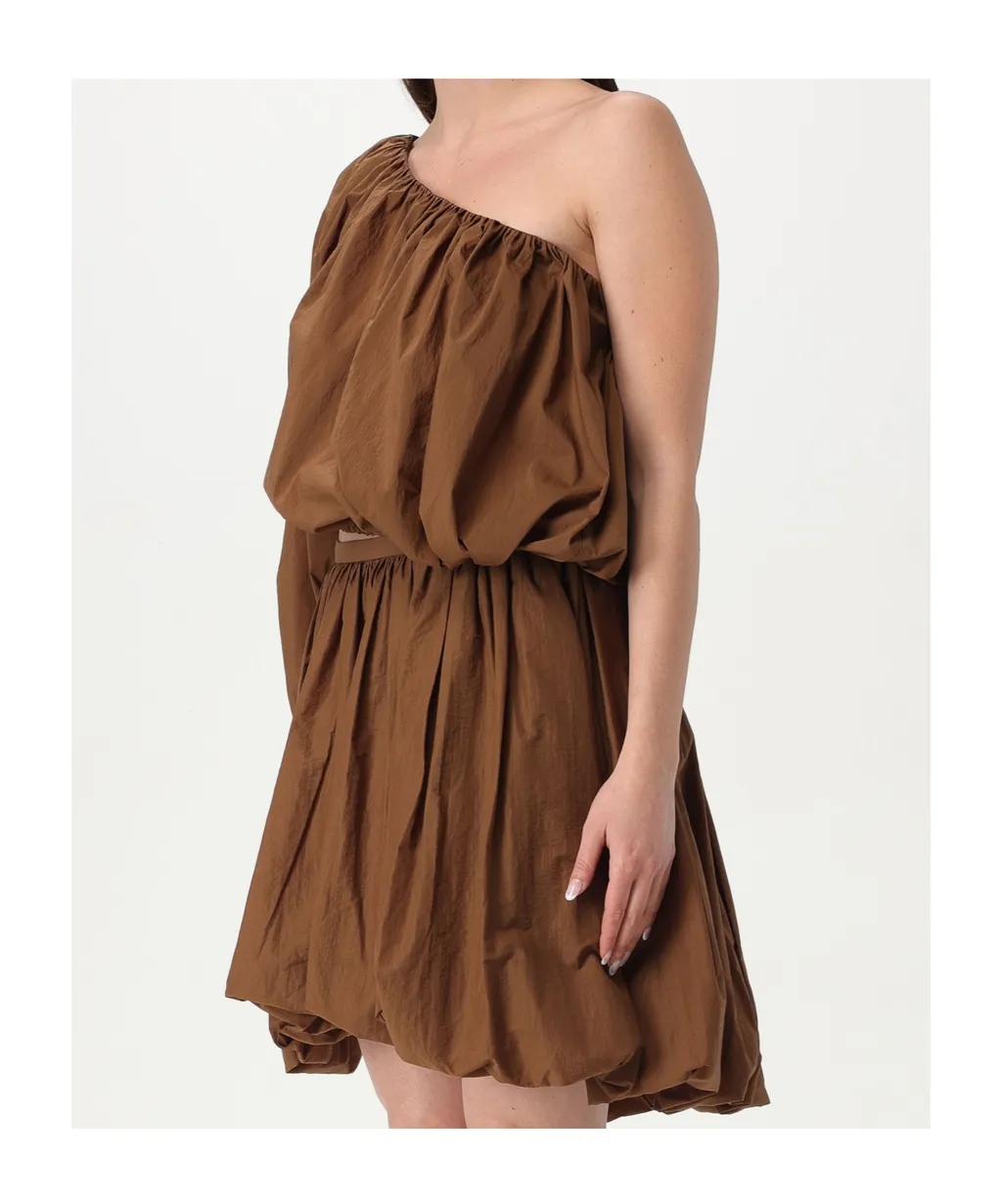 One-Shoulder Balloon Blouse