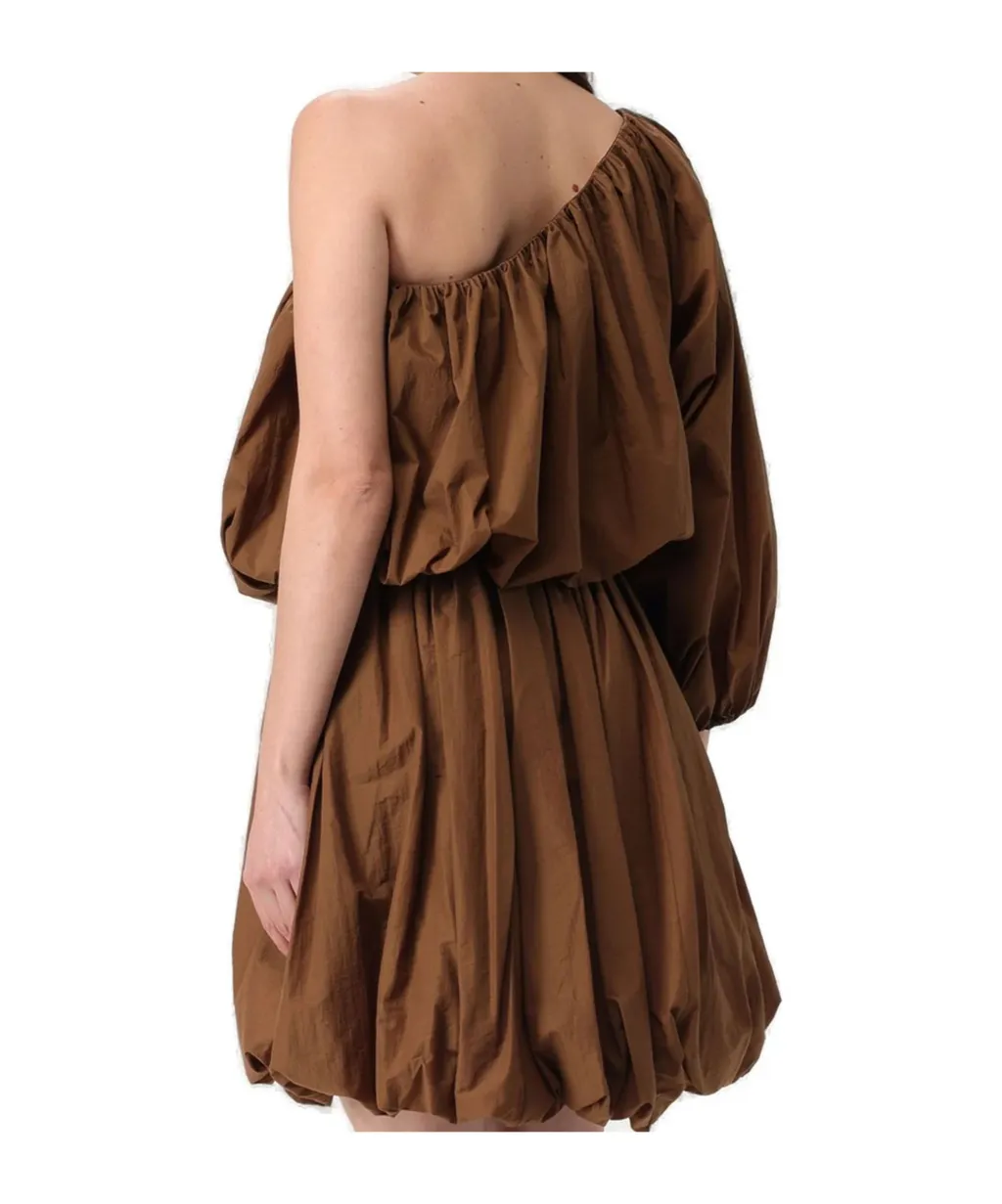 One-Shoulder Balloon Blouse