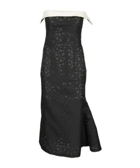 Strapless Flared Dress