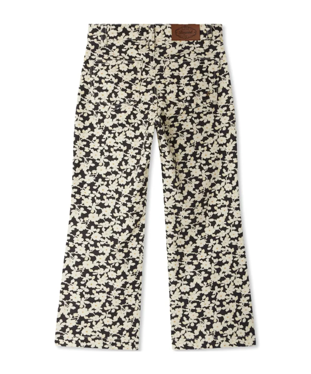 Floral Pattern Trousers
