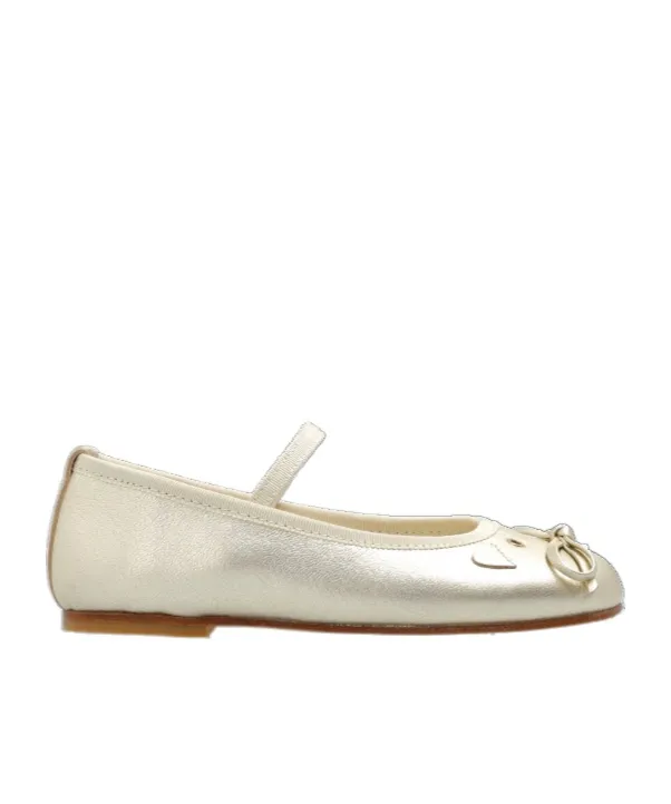 Metallic Ballerina Shoes