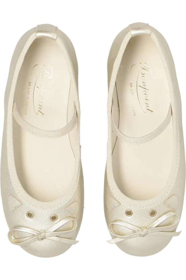Metallic Ballerina Shoes