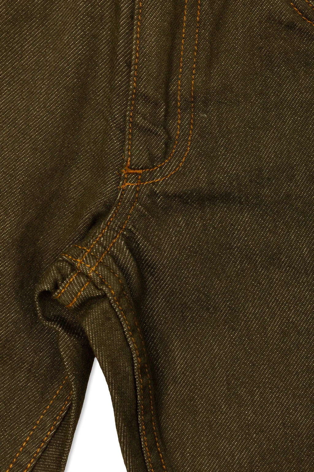 Button-Fastening Trousers