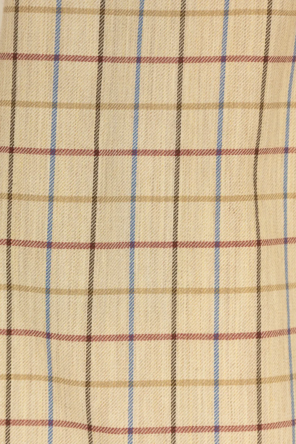 Checked Smocked Dress