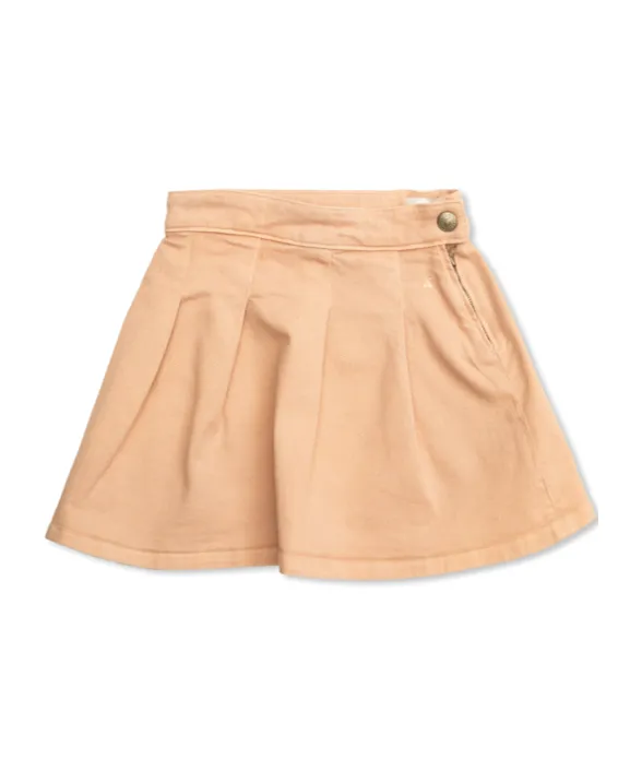 Pleated Mini Skirt