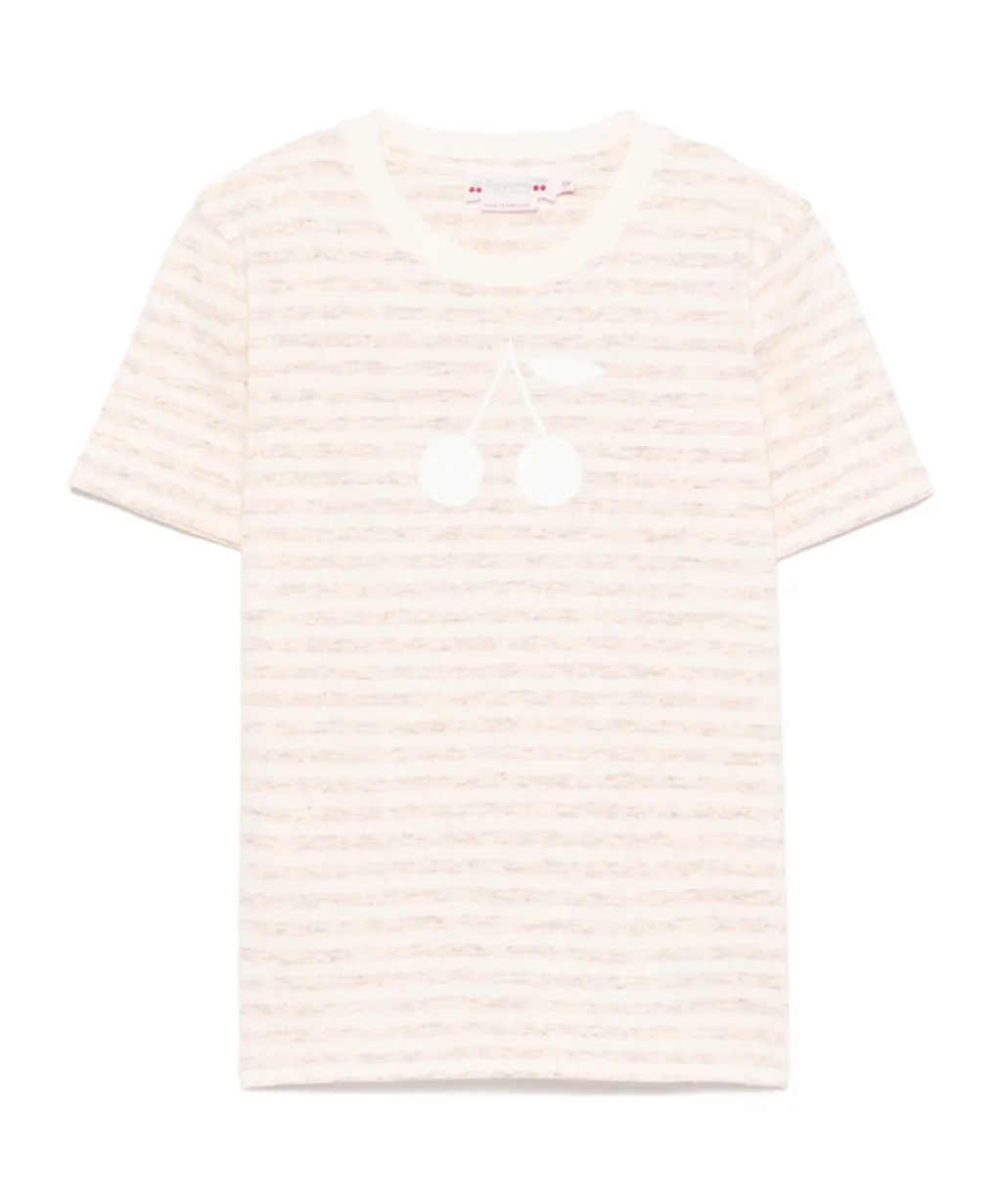 Thida Striped Crewneck T-Shirt