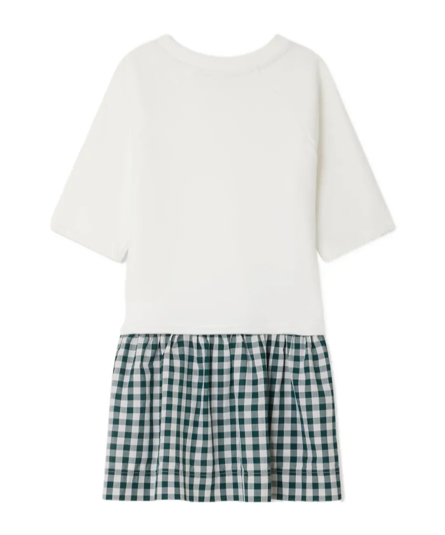 Effie Logo Embroidered Dress