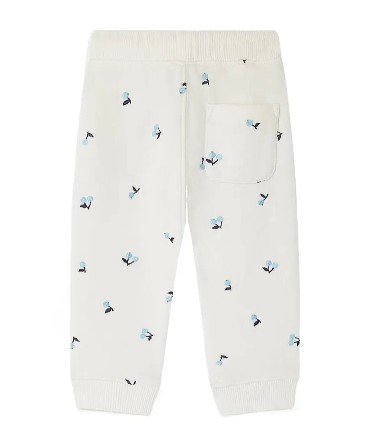 Bambo Cherry Embroidered Jogging Pants