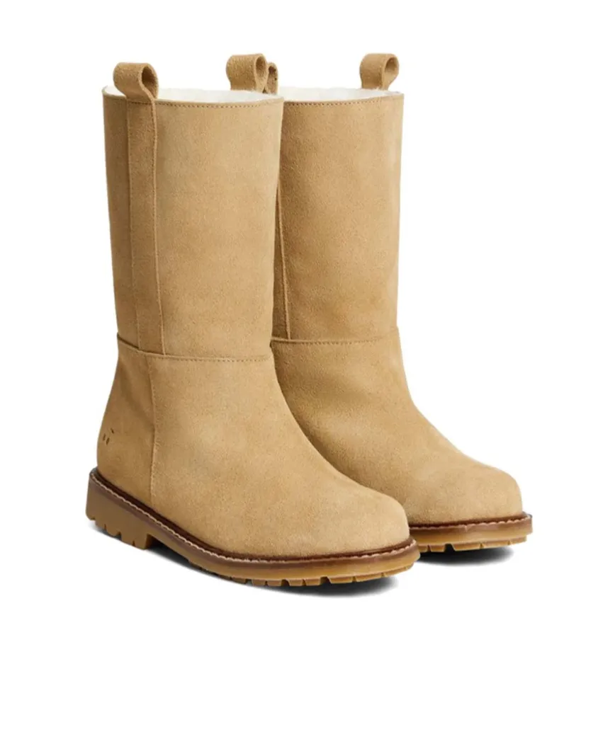 Gab Slip-On Leather Boots