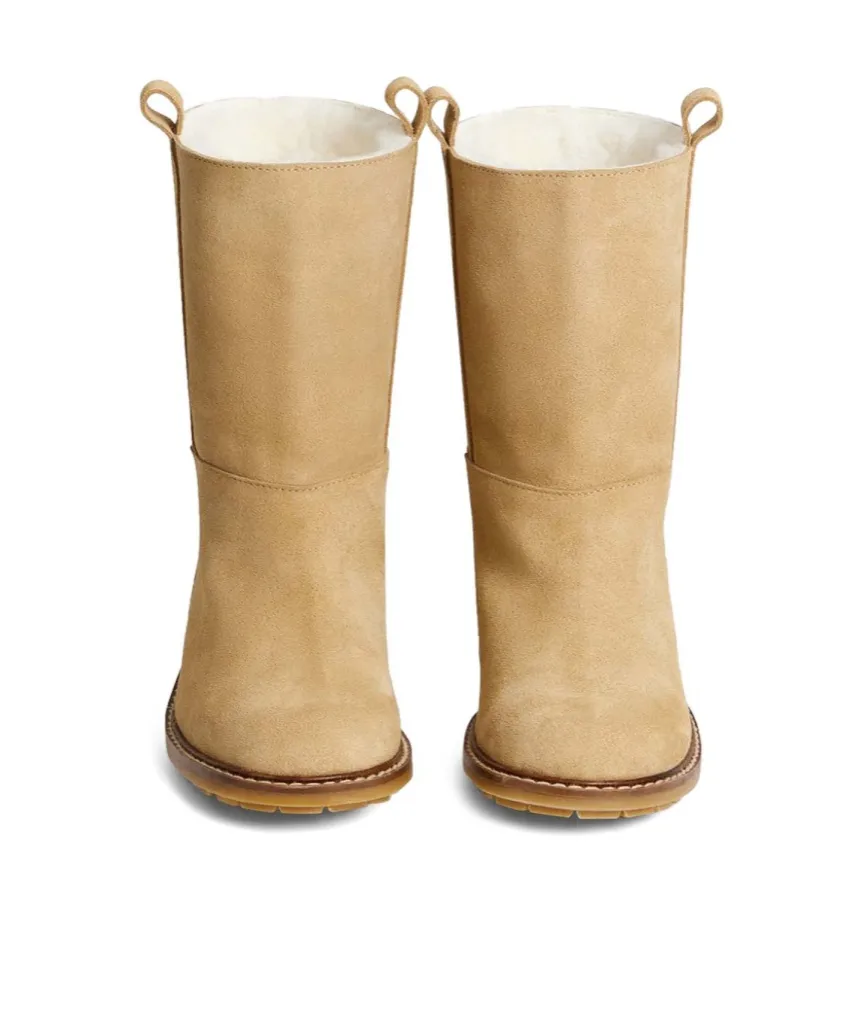 Gab Slip-On Leather Boots