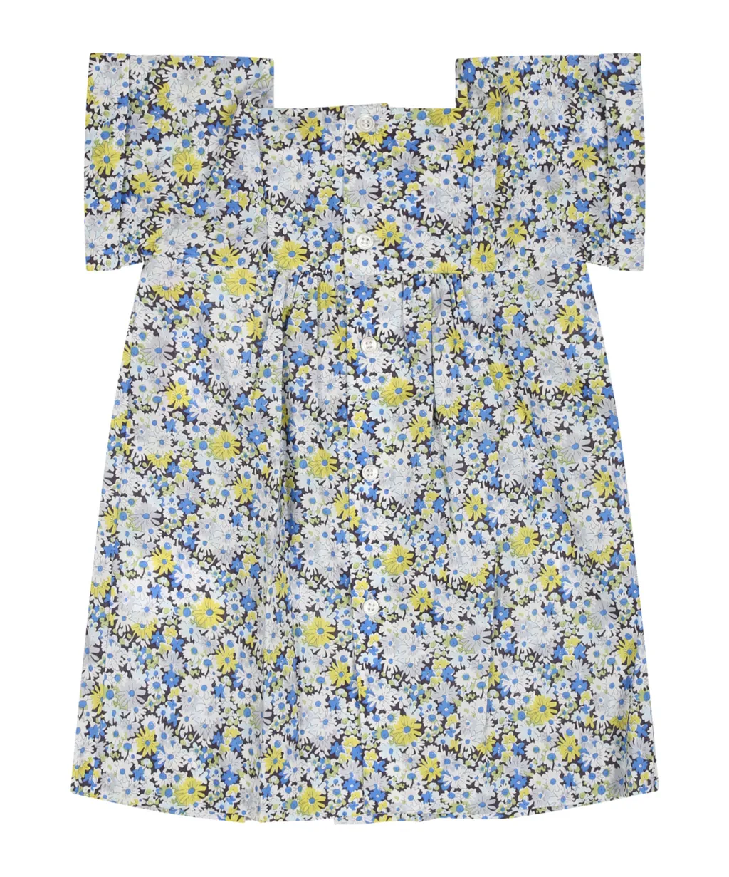 Ciara Floral Printed Ruffled Dress