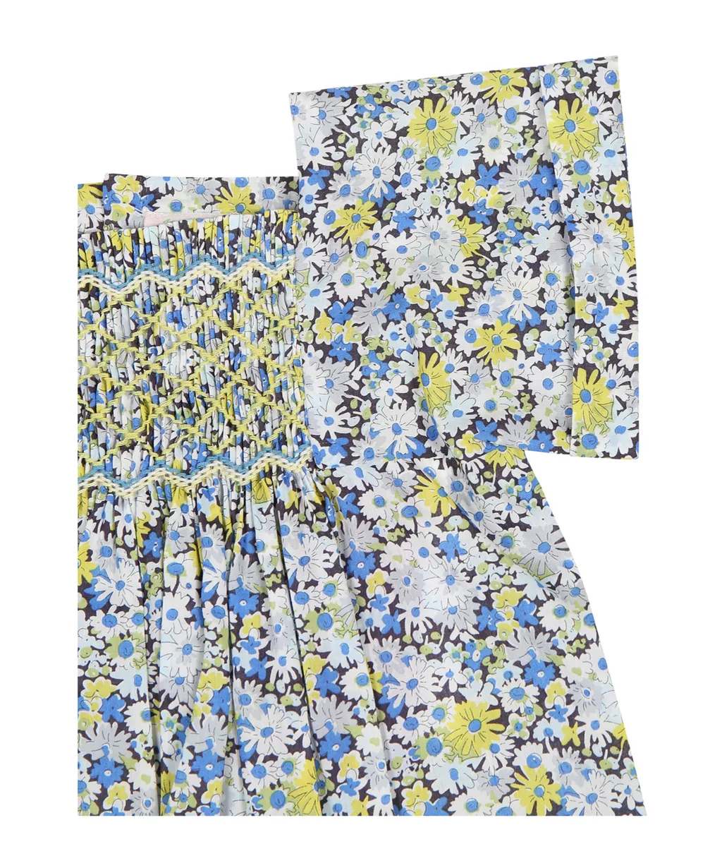 Ciara Floral Printed Ruffled Dress