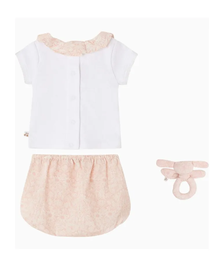 Flower Printing Three-Piece Set