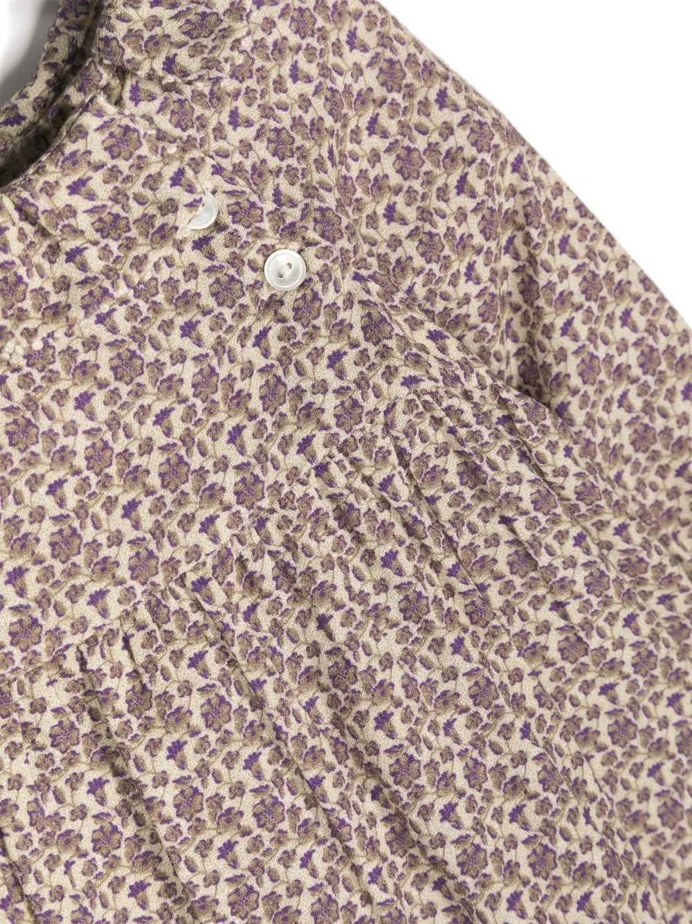 Round-Neck Long-Sleeved Blouse