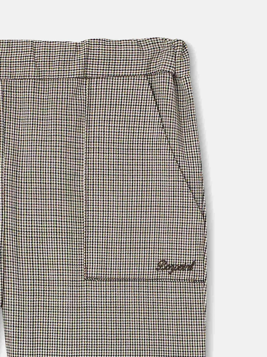 Checked Trousers