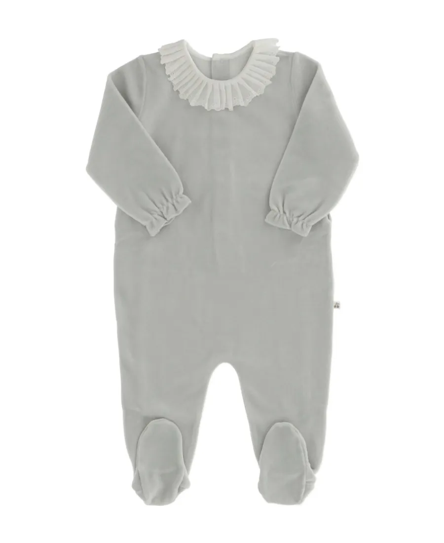 Heirloom Long Sleeved Ruffled Pajamas