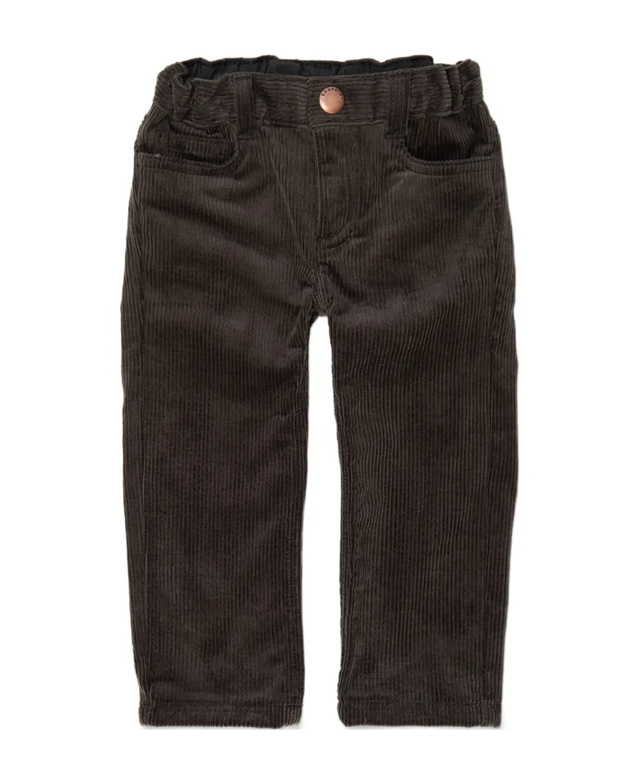 Straight-Leg Corduroy Trousers