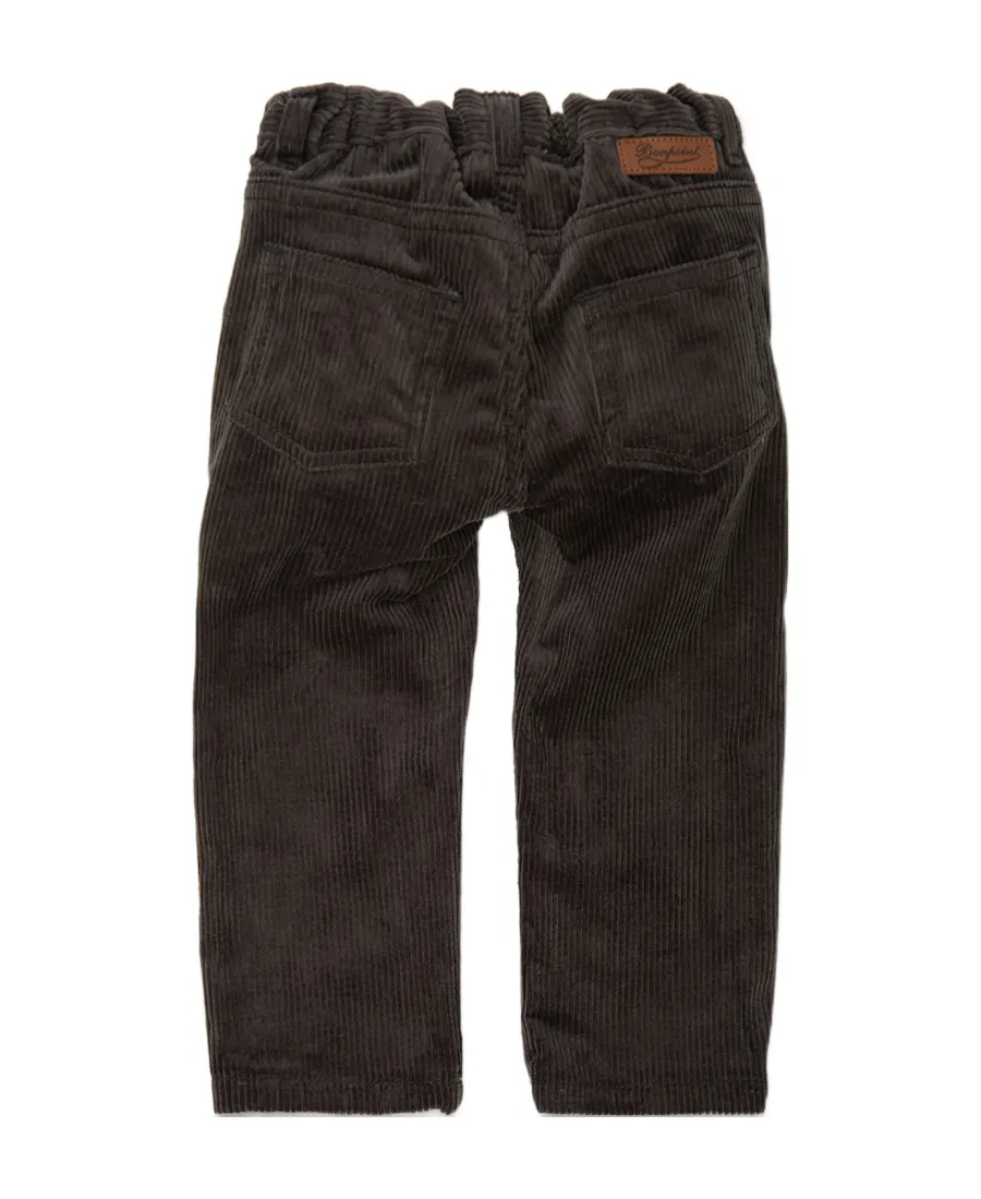 Straight-Leg Corduroy Trousers