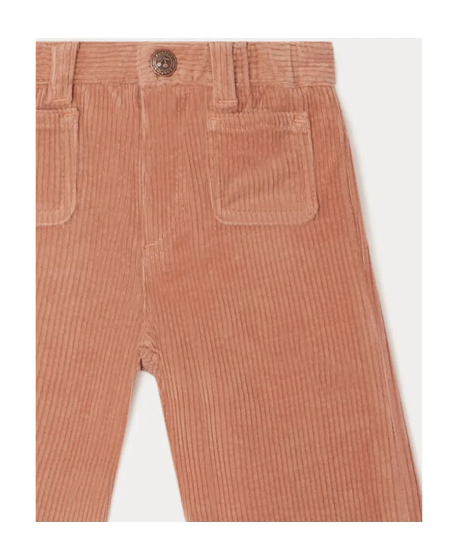 Wide-Leg Corduroy Trousers