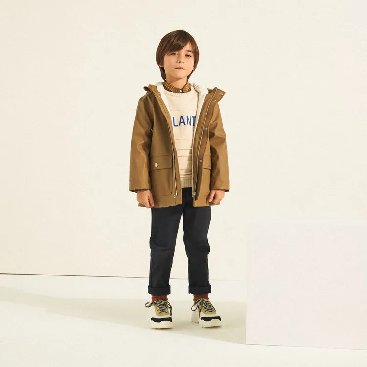 Raindrop Hooded Coat