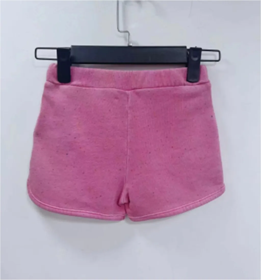 Arial Embroidered-Logo Shorts