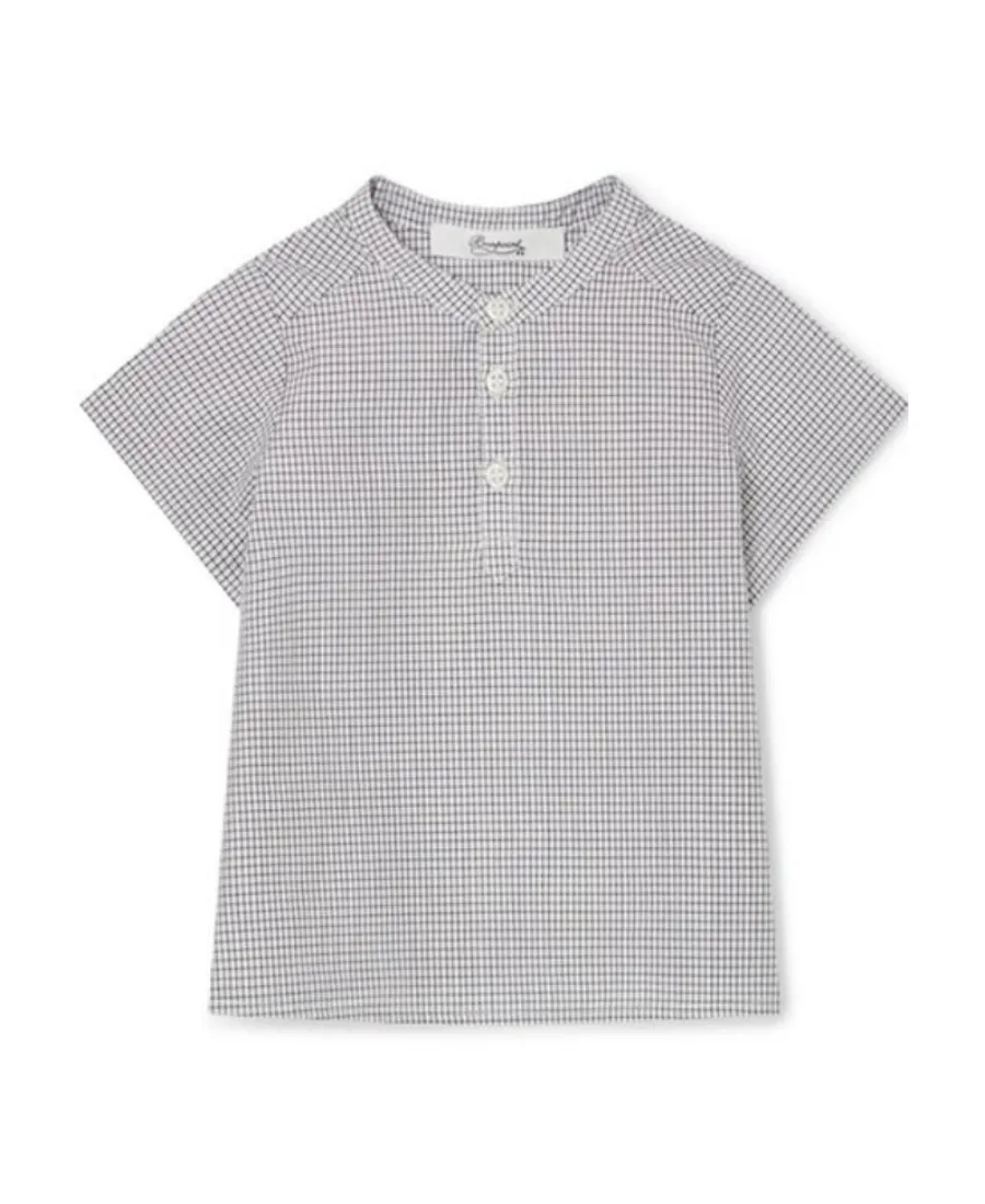 Checked Short-Sleeve Shirt
