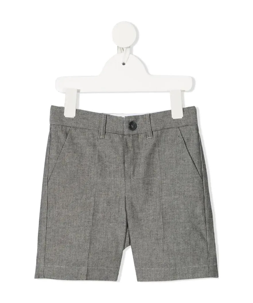 Middle Waist Striped Shorts