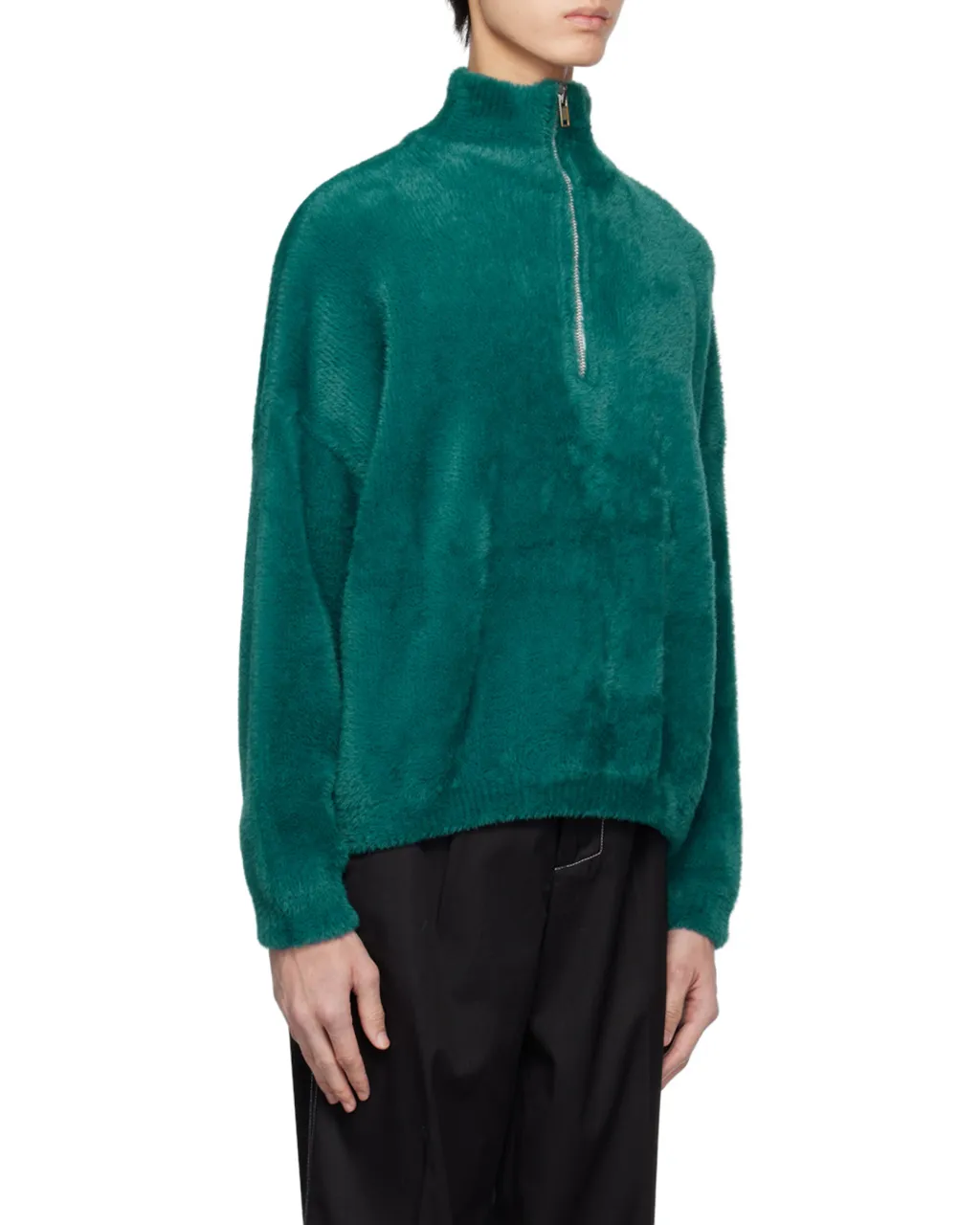 Semi-Zipper Sweater