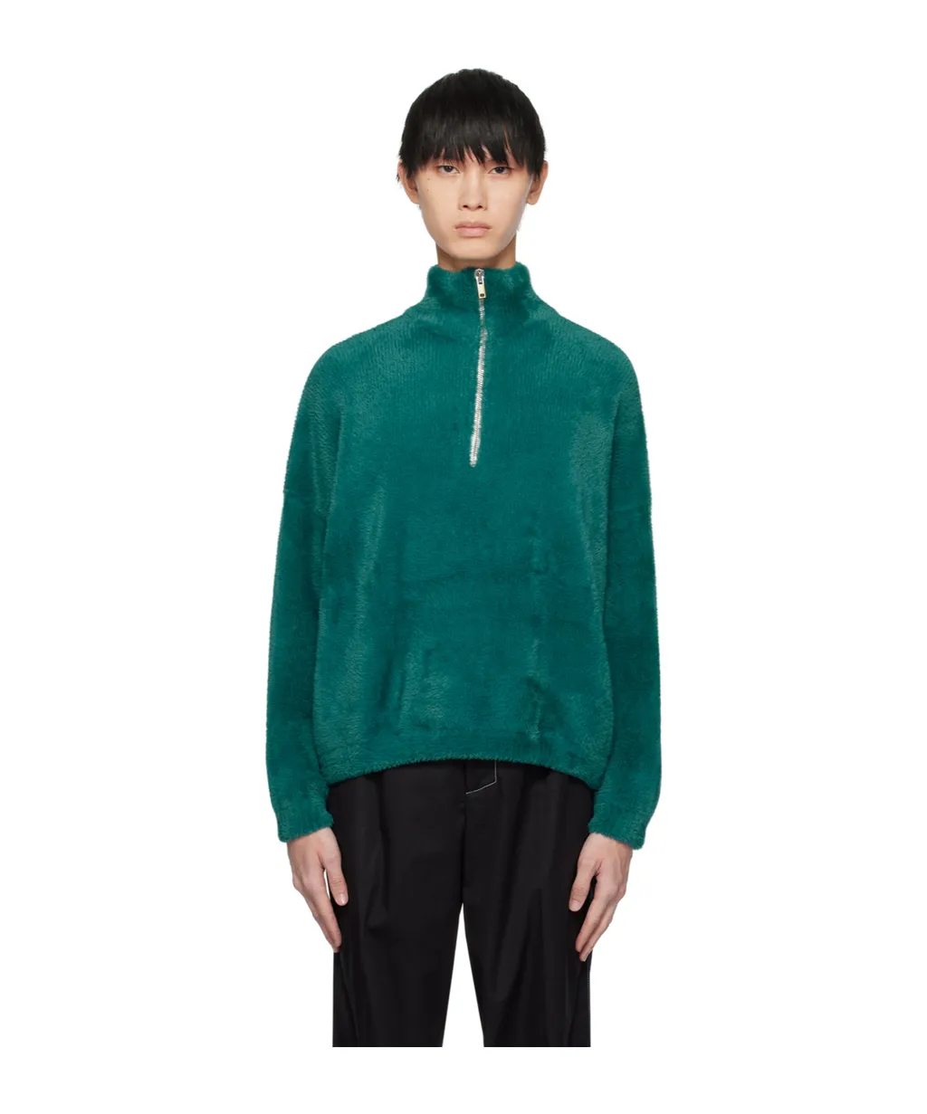 Semi-Zipper Sweater