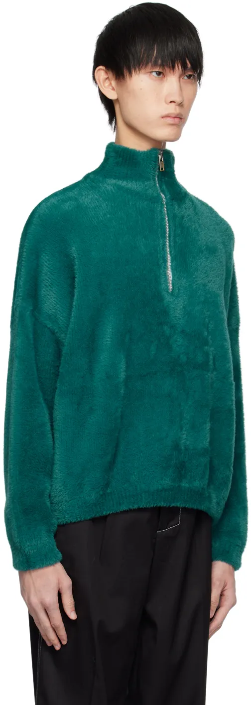 Semi-Zipper Sweater