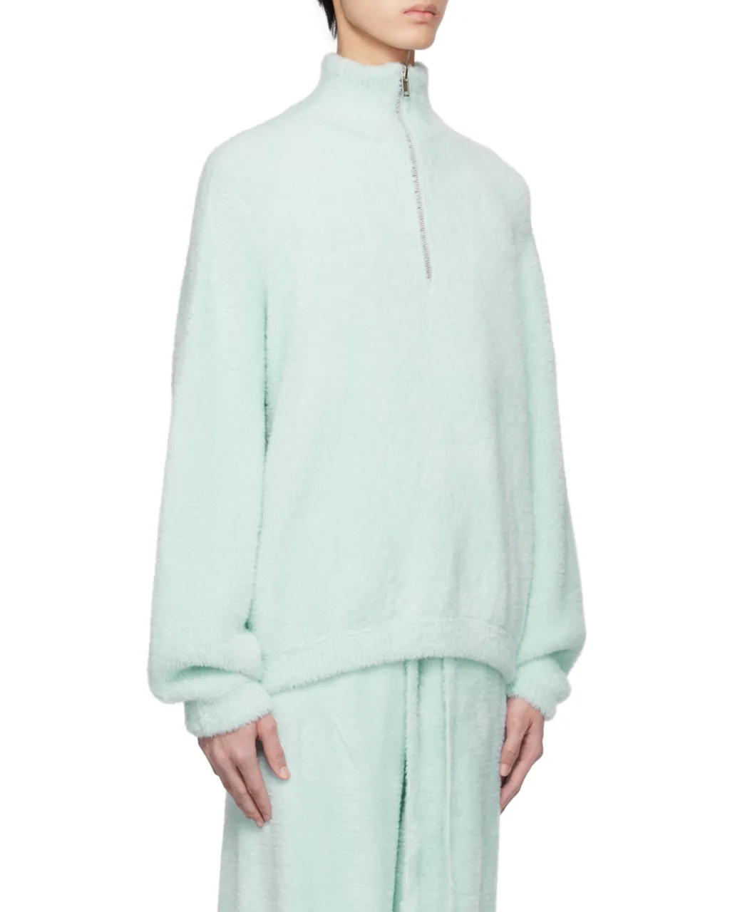 Semi-Zipper Sweater