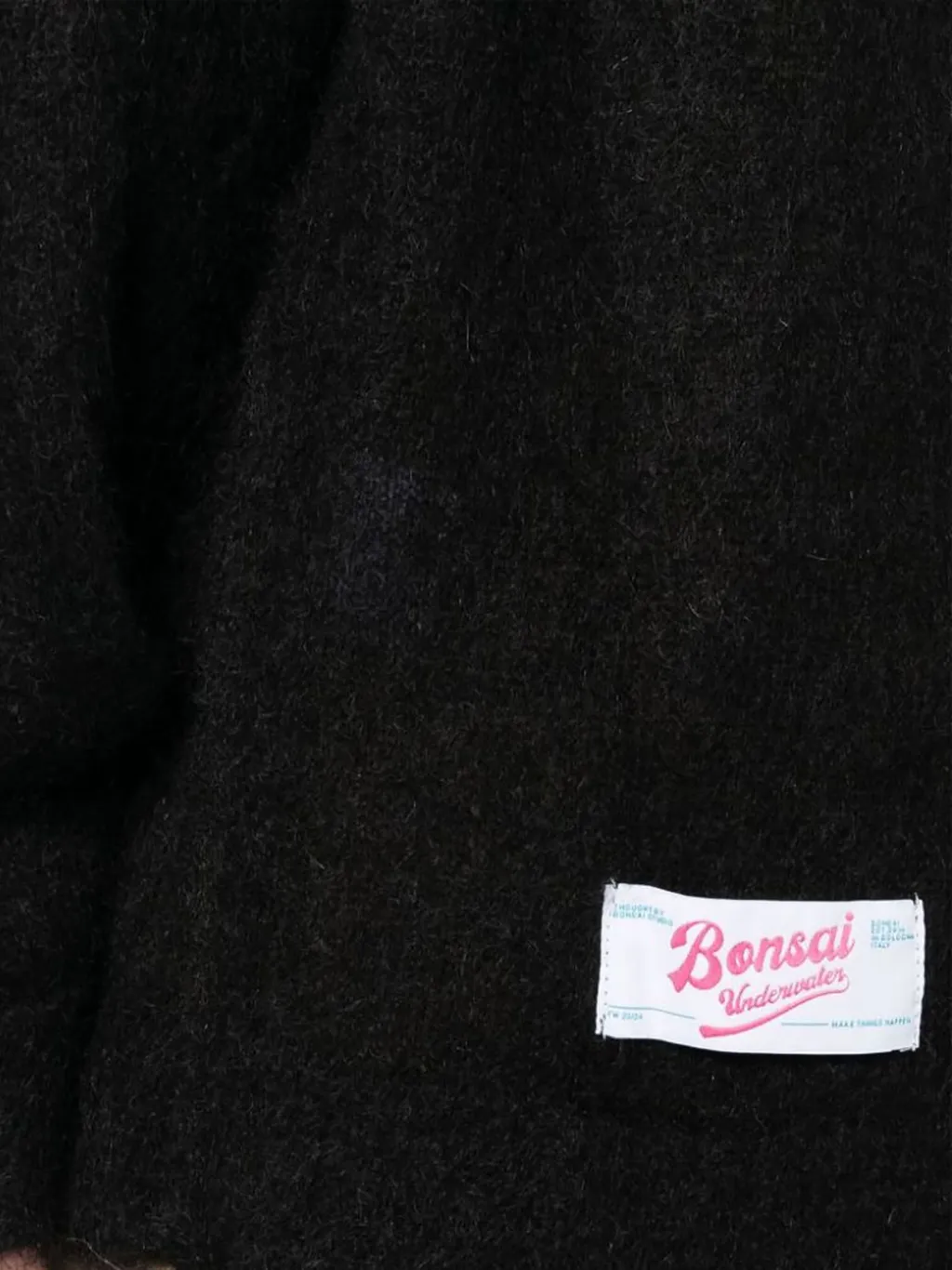 Logo-Patch Buttoned Cardigan